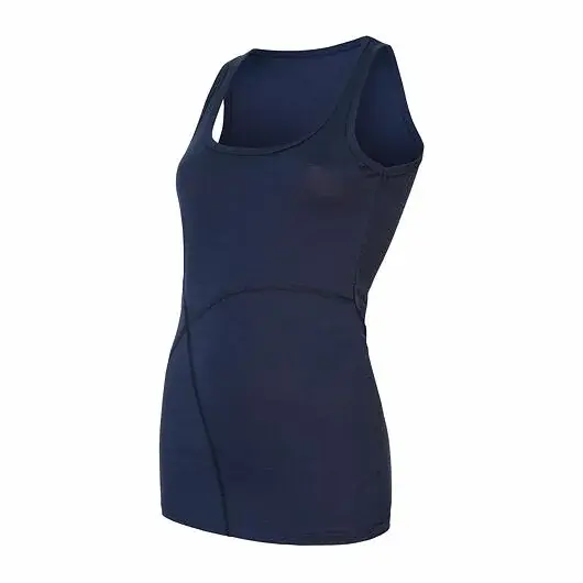 Sensor Dames onderhemd Sensor Merino Active deep blue