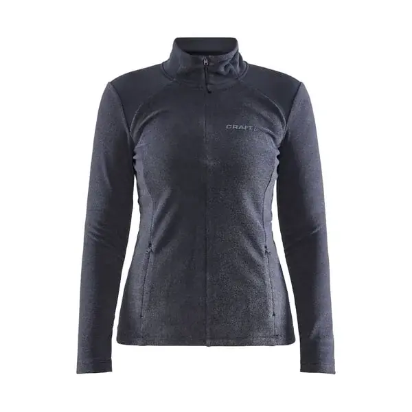 Dames warm shirt met halve rits Craft CORE Edge Ther zwart