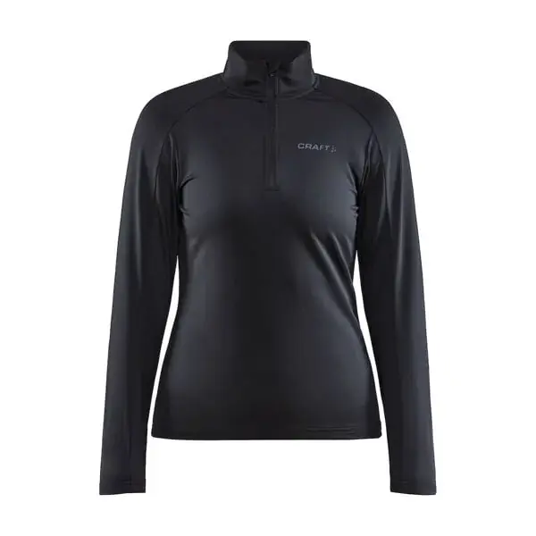 Craft Dames functioneel shirt met opstaande kraag Craft CORE Gain zwart