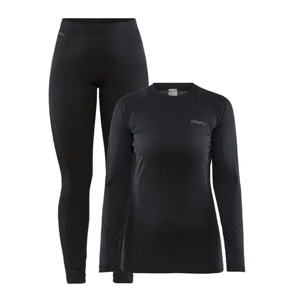 Craft Dames functionele set Craft CORE Warm Baselayer zwart