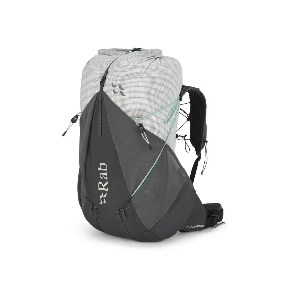 RAB Dames ultralichte rugzak RAB ND Muon 40L pewter/graphene