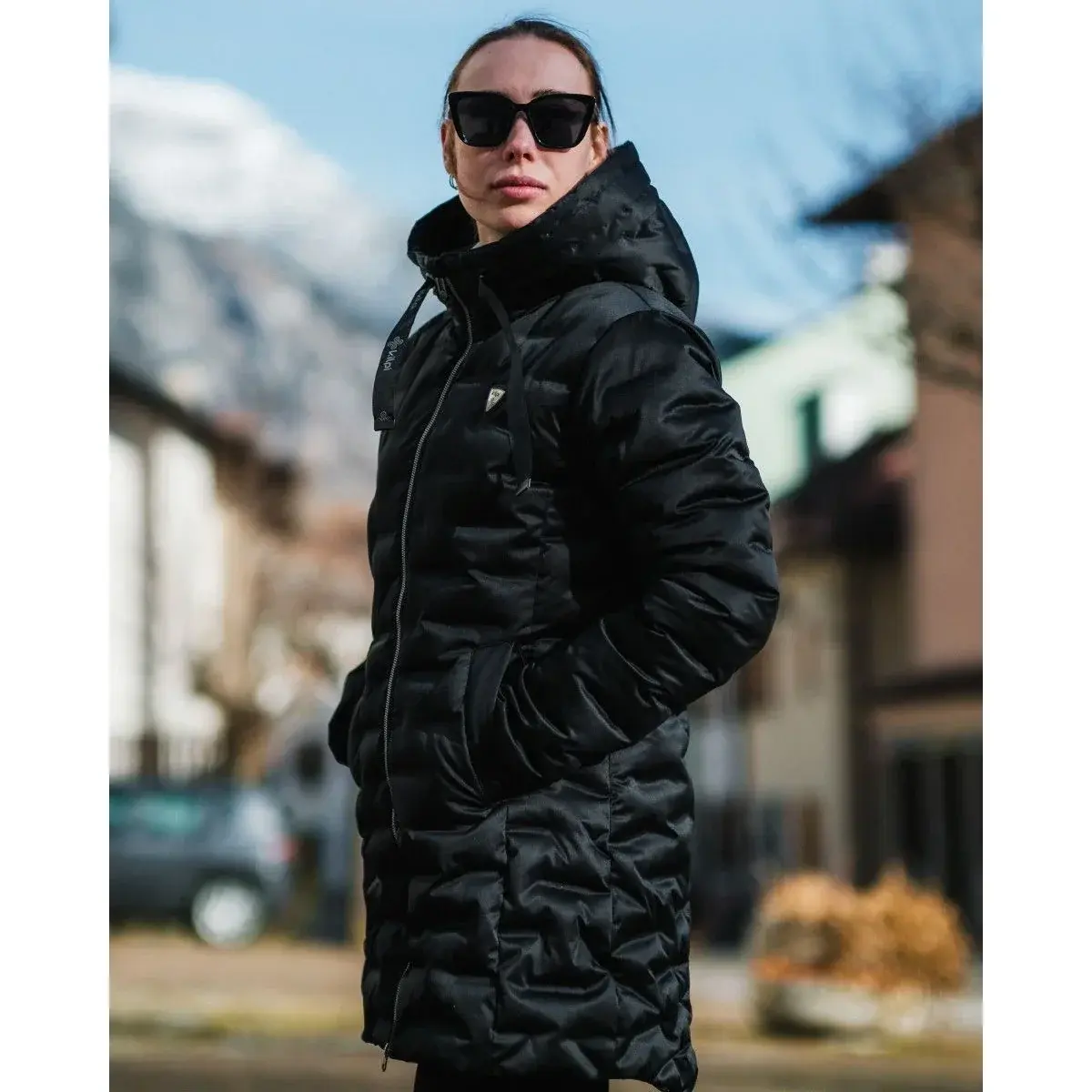 Kilpi Dames wintermantel Kilpi BELIZE-W zwart