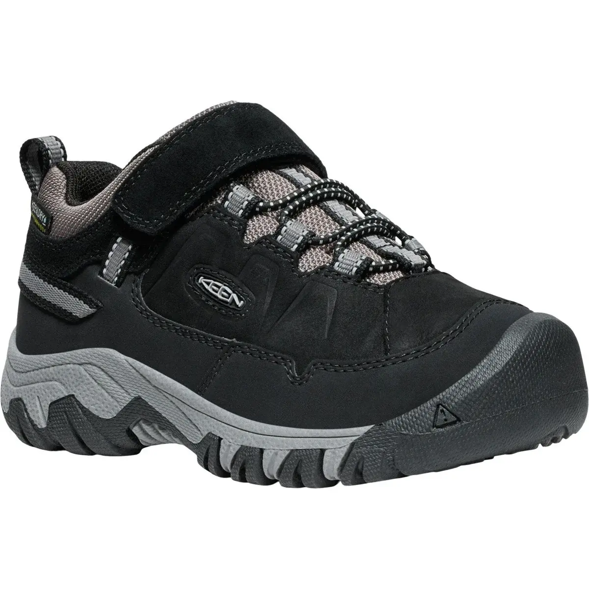 KEEN Kinder waterdichte schoen KEEN Targhee IV Low WP Children black/steel grey