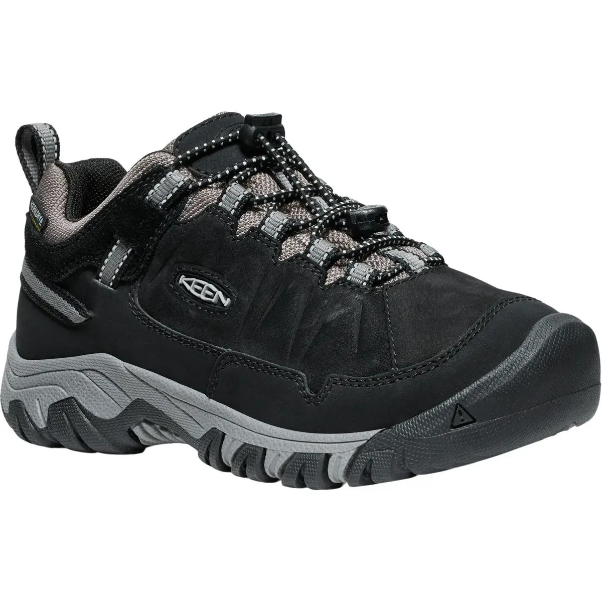 KEEN Kinder waterdichte schoen KEEN Targhee IV Low WP Youth black/steel grey
