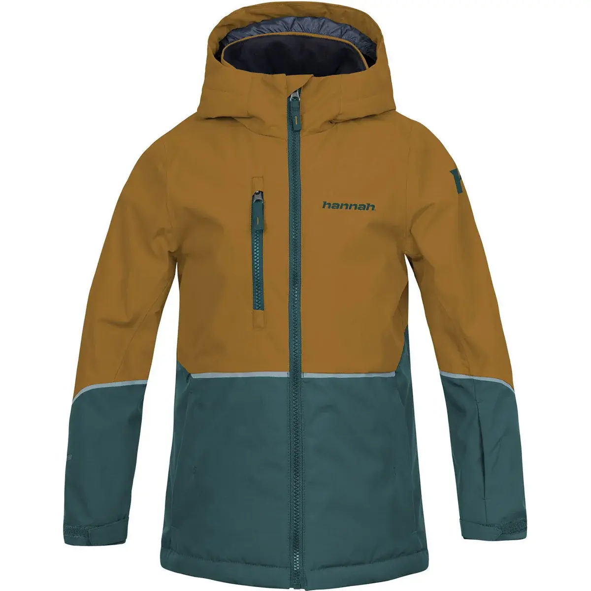 Hannah Kinder skijas Hannah Anakin JR golden brown/sea moss