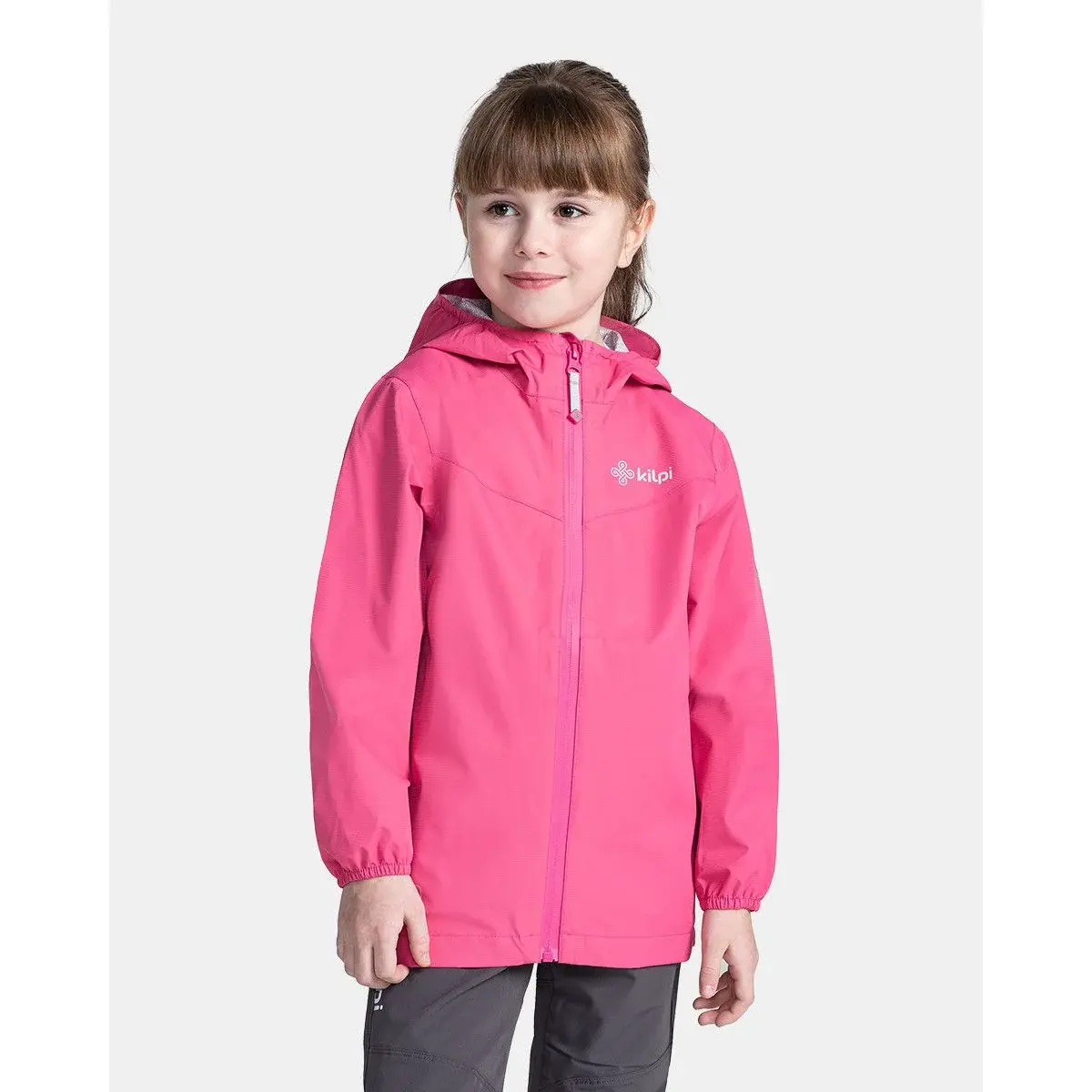 Kilpi Kinder waterdichte jas Kilpi Damiri-J roze