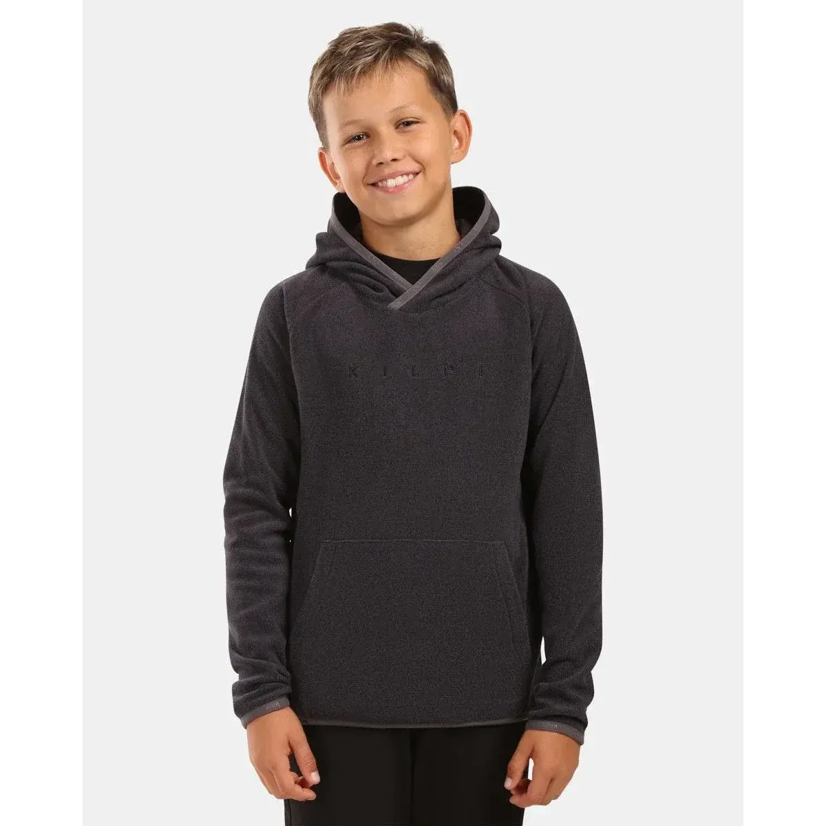 Kilpi Kinder fleecetrui Kilpi FLOND-JB zwart