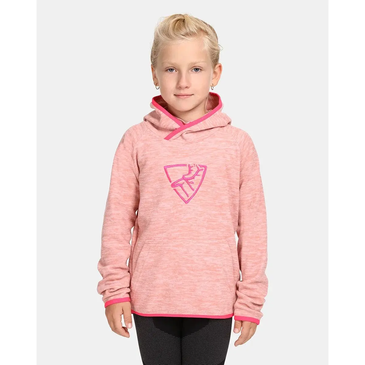 Kilpi Kinder fleecetrui Kilpi Flond-JG lichtroze