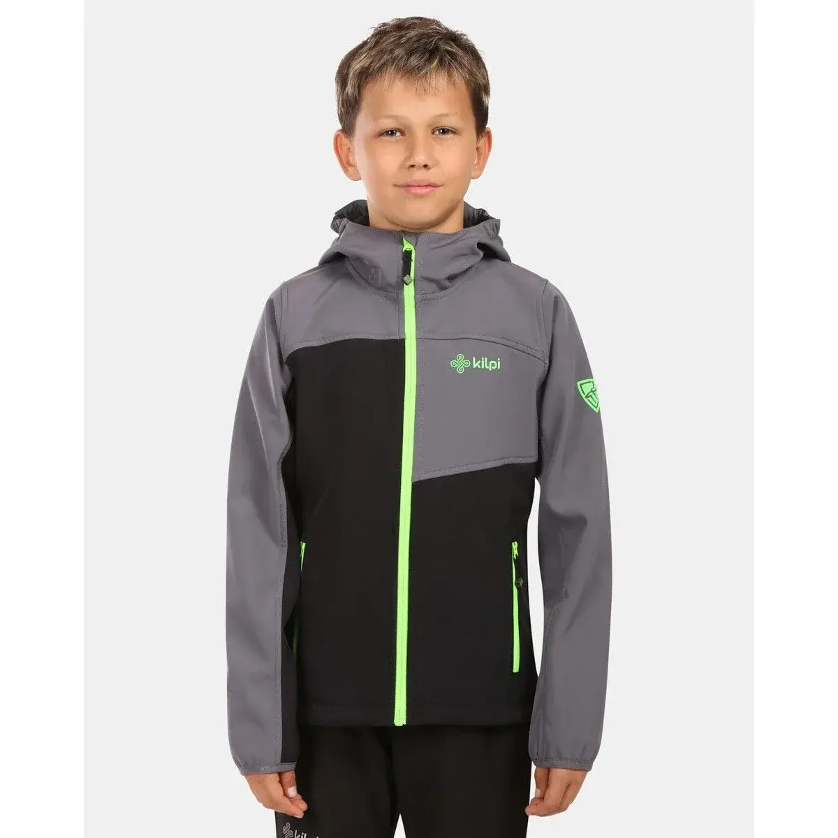 Kilpi Kinder softshelljas Kilpi RAVIO-J zwart