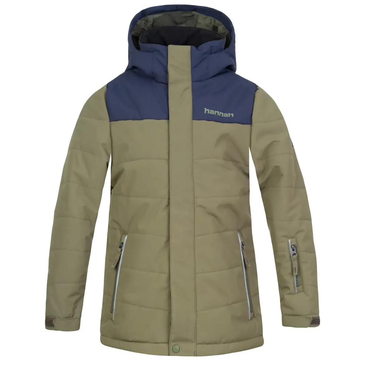 Hannah Kinder winterjas Hannah Kinam JR II Burnt olive/mood indigo