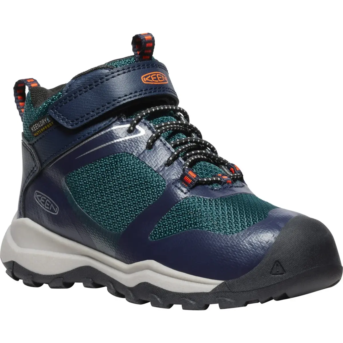 KEEN Kinderschoenen KEEN Wanduro Mid WP sky captain/sea moss