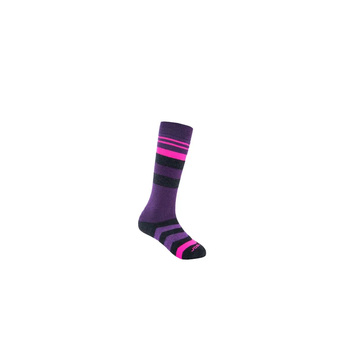 Sensor Kinder functionele merinosokken Sensor Slope Merino Zwart/roze/paars