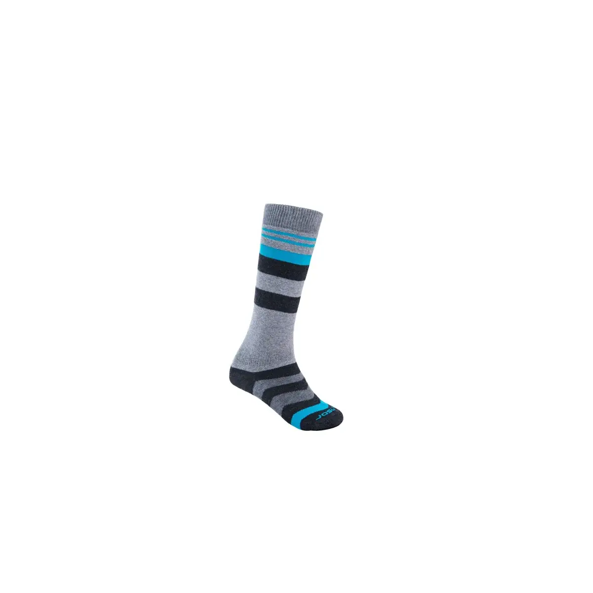 Sensor Kinder functionele merinosokken Sensor Slope Merino Grijs/zwart/turquoise