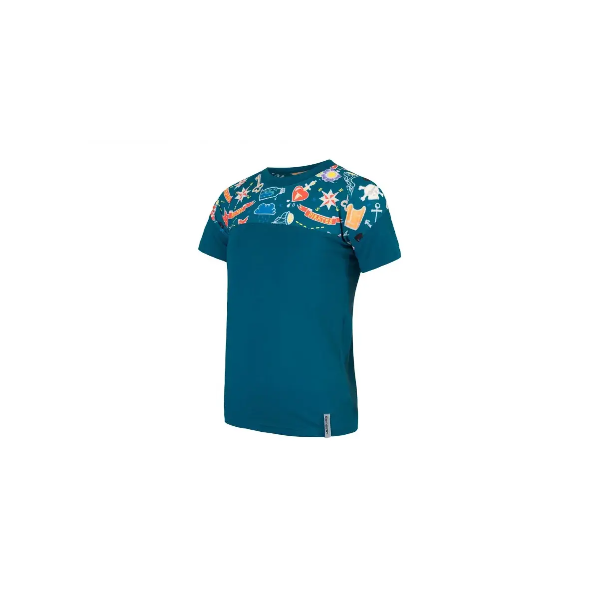 Sensor Kinder functioneel shirt Sensor Coolmax Impress saffier/boys tattoo