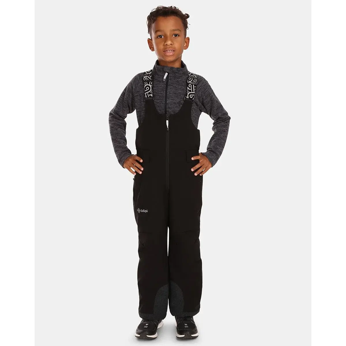 Kilpi Kinder skibroek Kilpi Charlie-J BLK