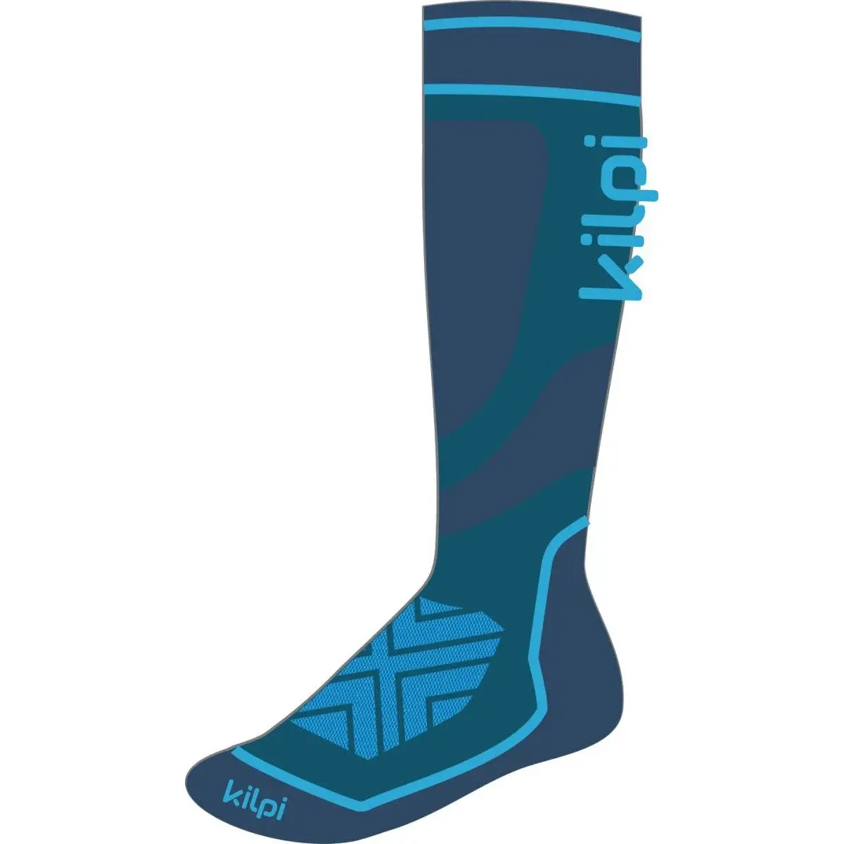 Kilpi Kinder skisokken Kilpi Anxo-J dark blue