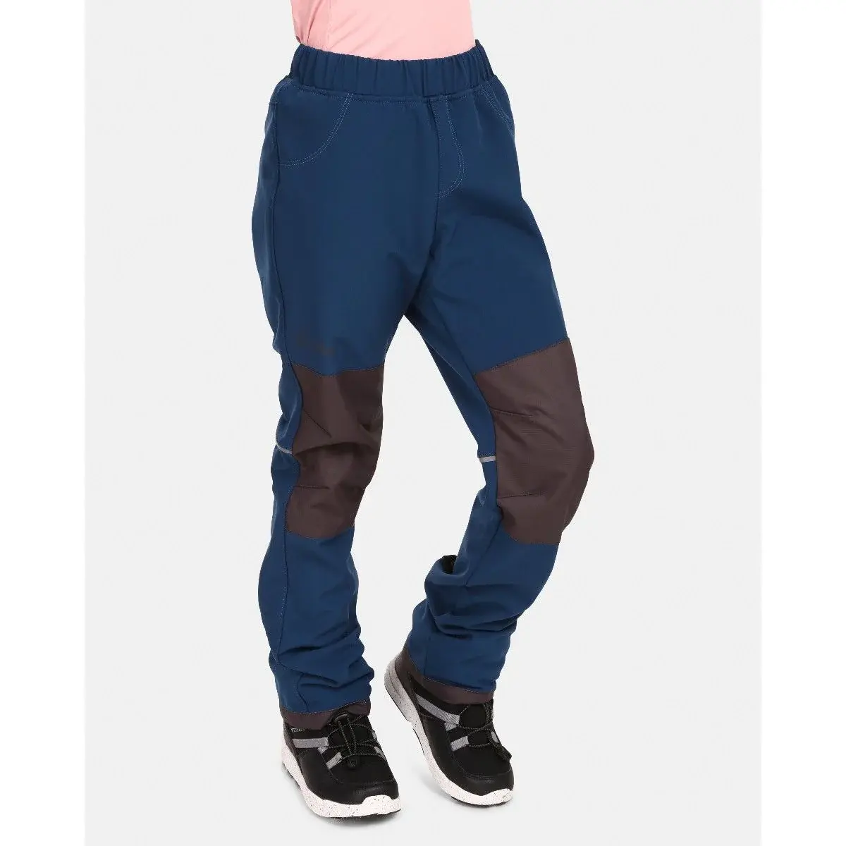 Kilpi Kinder softshellbroek Kilpi Rizo-J donkerblauw