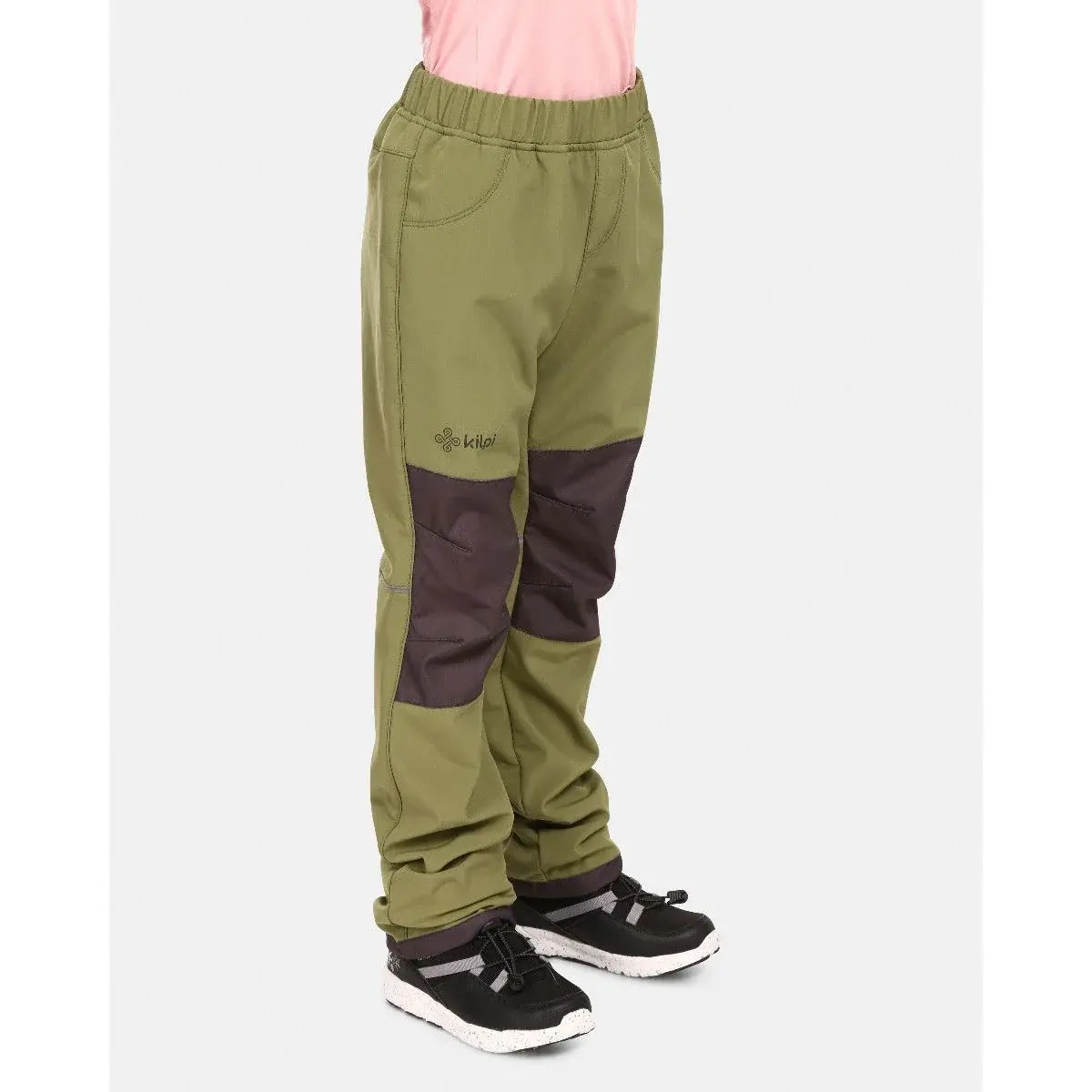 Kilpi Kinder softshellbroek Kilpi Rizo-J groen