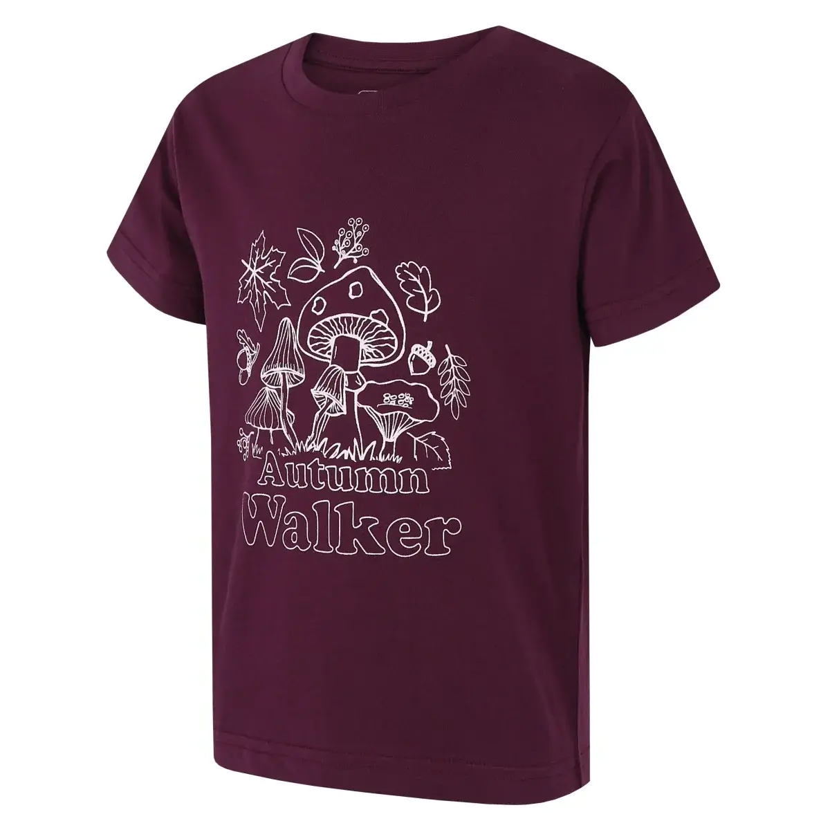 Husky Kindershirt Husky Tee Mushroom K purple