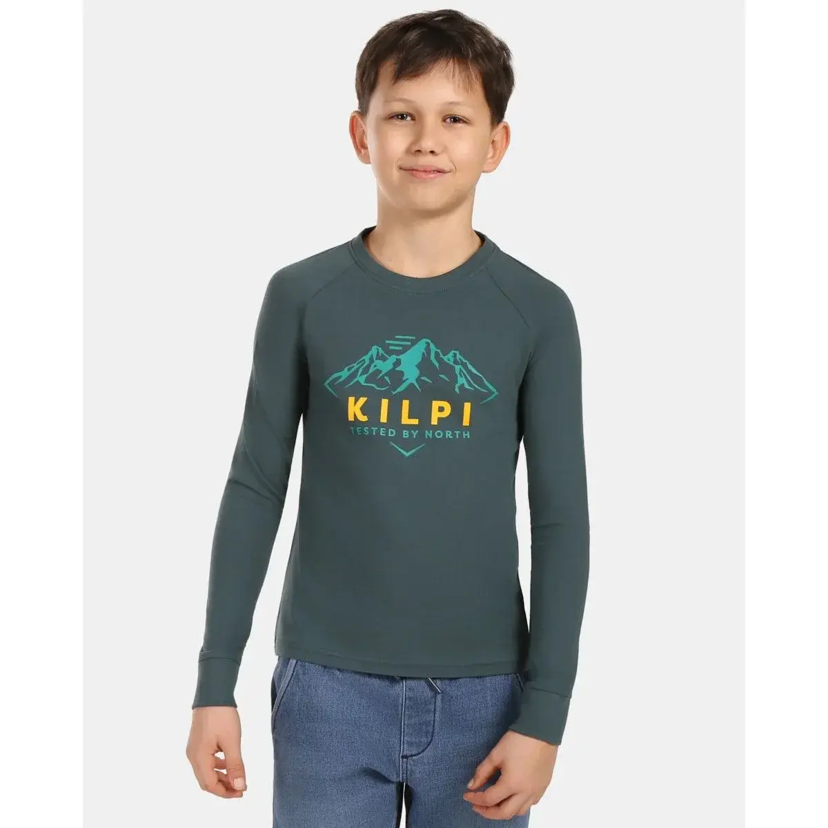 Kilpi Kindershirt Kilpi VERATI-JB donkergroen