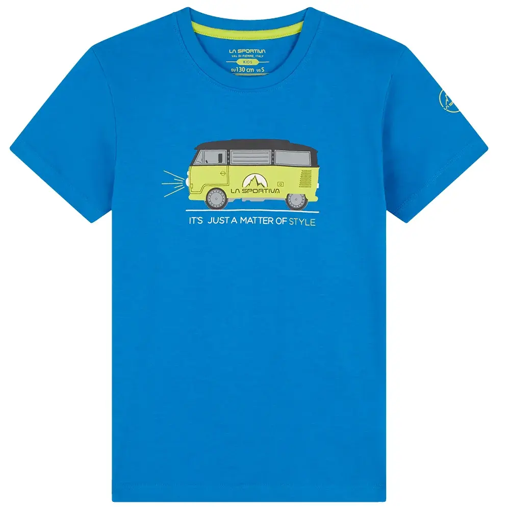 La Sportiva Kindershirt La Sportiva VAN T-SHIRT electric blue