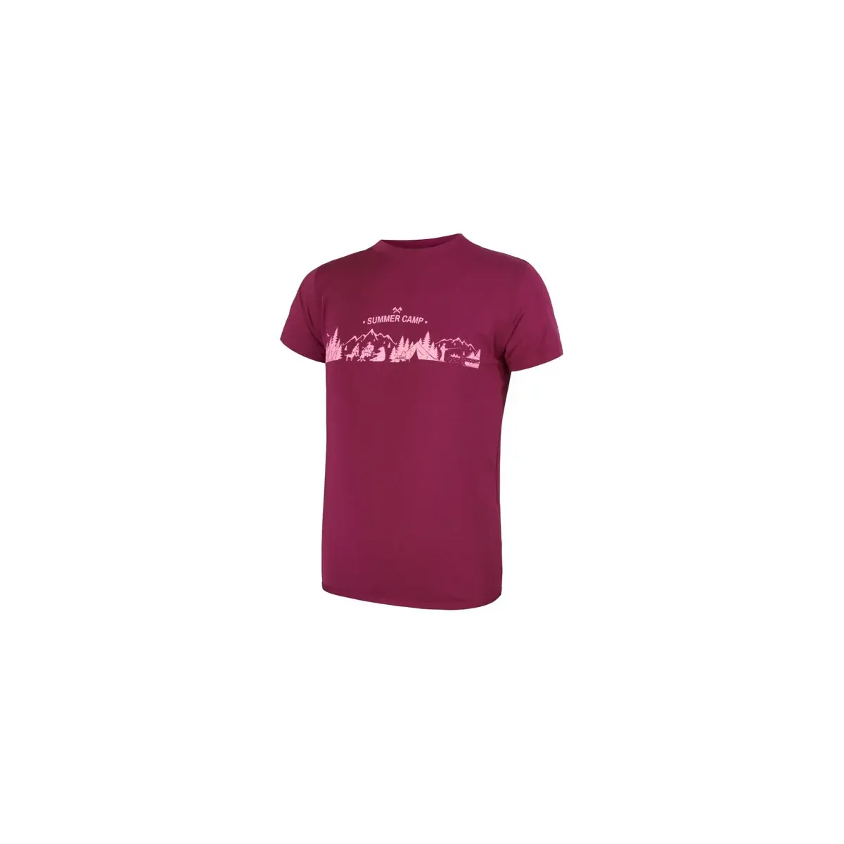 Sensor Kinder functioneel shirt Sensor Coolmax Fresh PT Camp korte mouw lilla