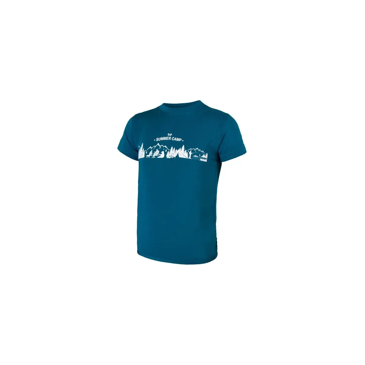 Sensor Kinder functioneel shirt Sensor Coolmax Fresh PT Camp korte mouw saffier