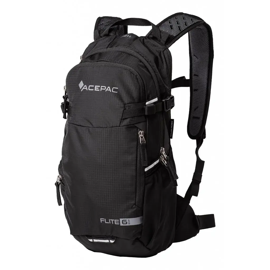 AcePac Kinder fietsrugzak AcePac Flite 6L EXP MKIII black