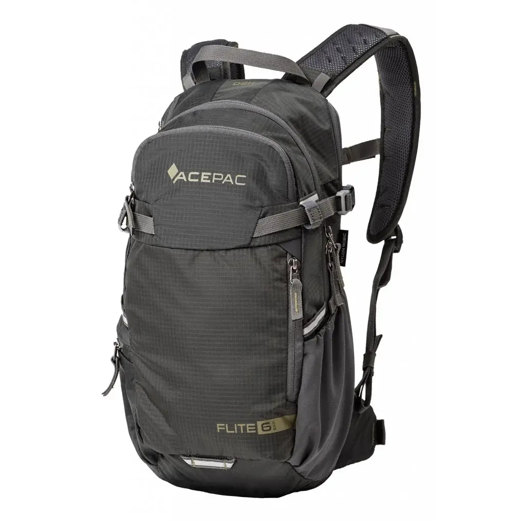 AcePac Kinder fietsrugzak AcePac Flite 6L EXP MKIII grey