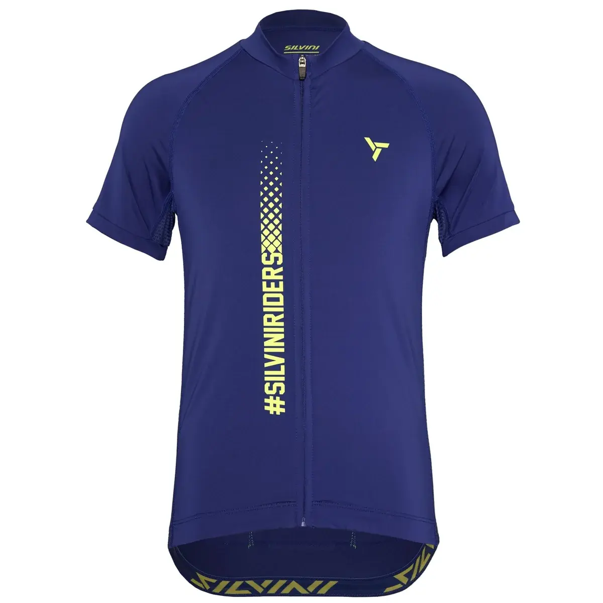 Silvini Kinder fietsshirt Silvini CD2432 Mazzani blue-neon