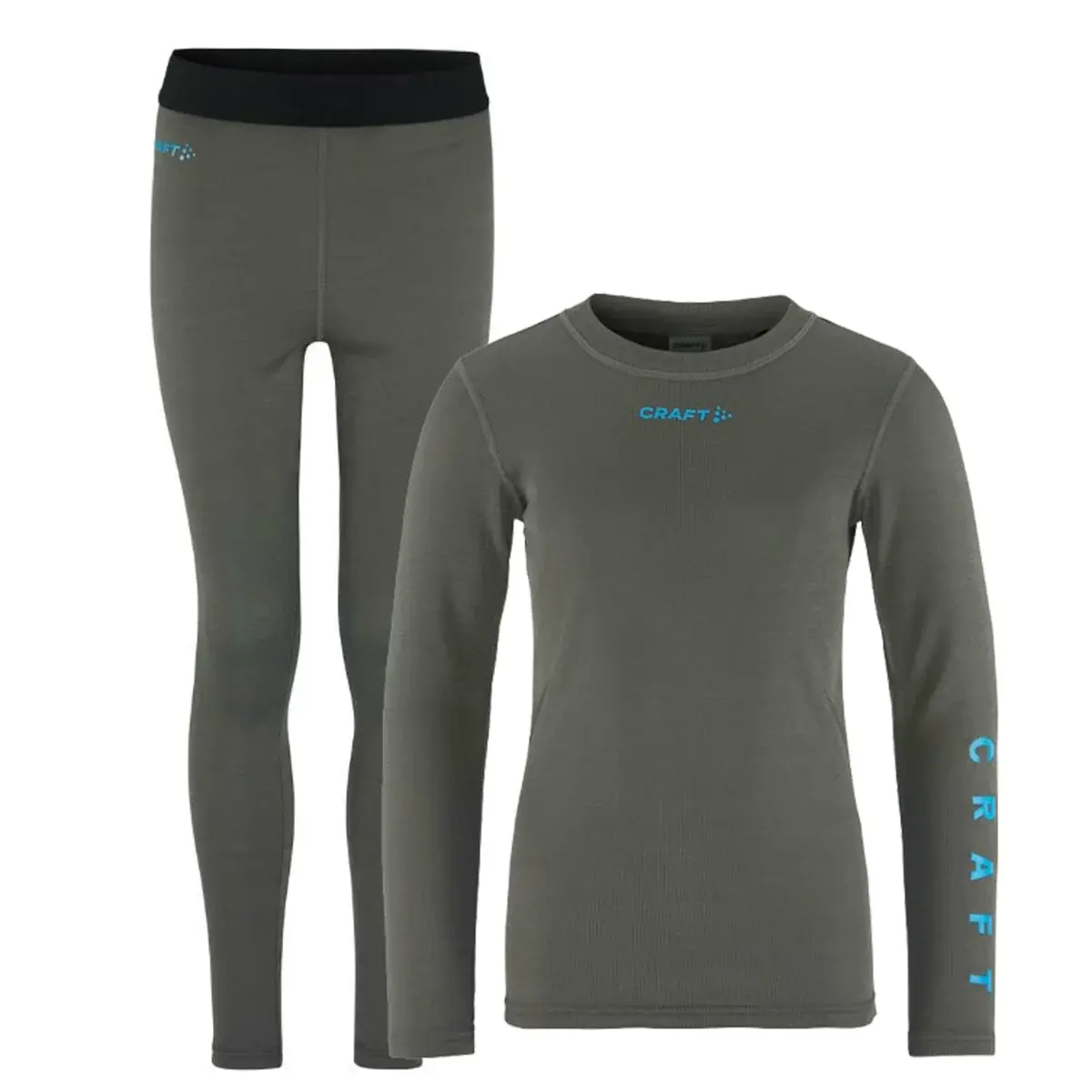 Craft Kinder thermoset Craft Core Warmp Baselayer grijs
