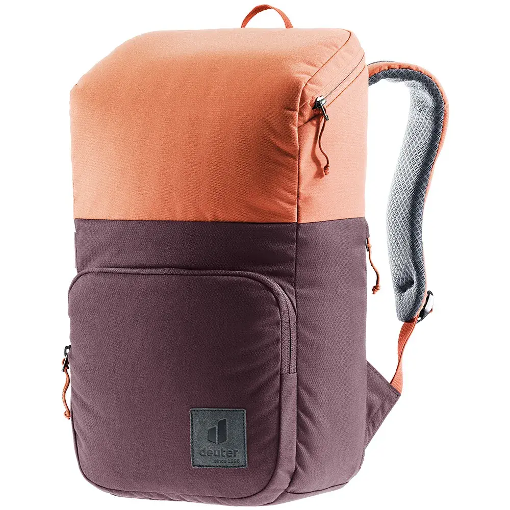 Deuter Kinder stadsrugzak Deuter Overday 15L Aubergine-sienna