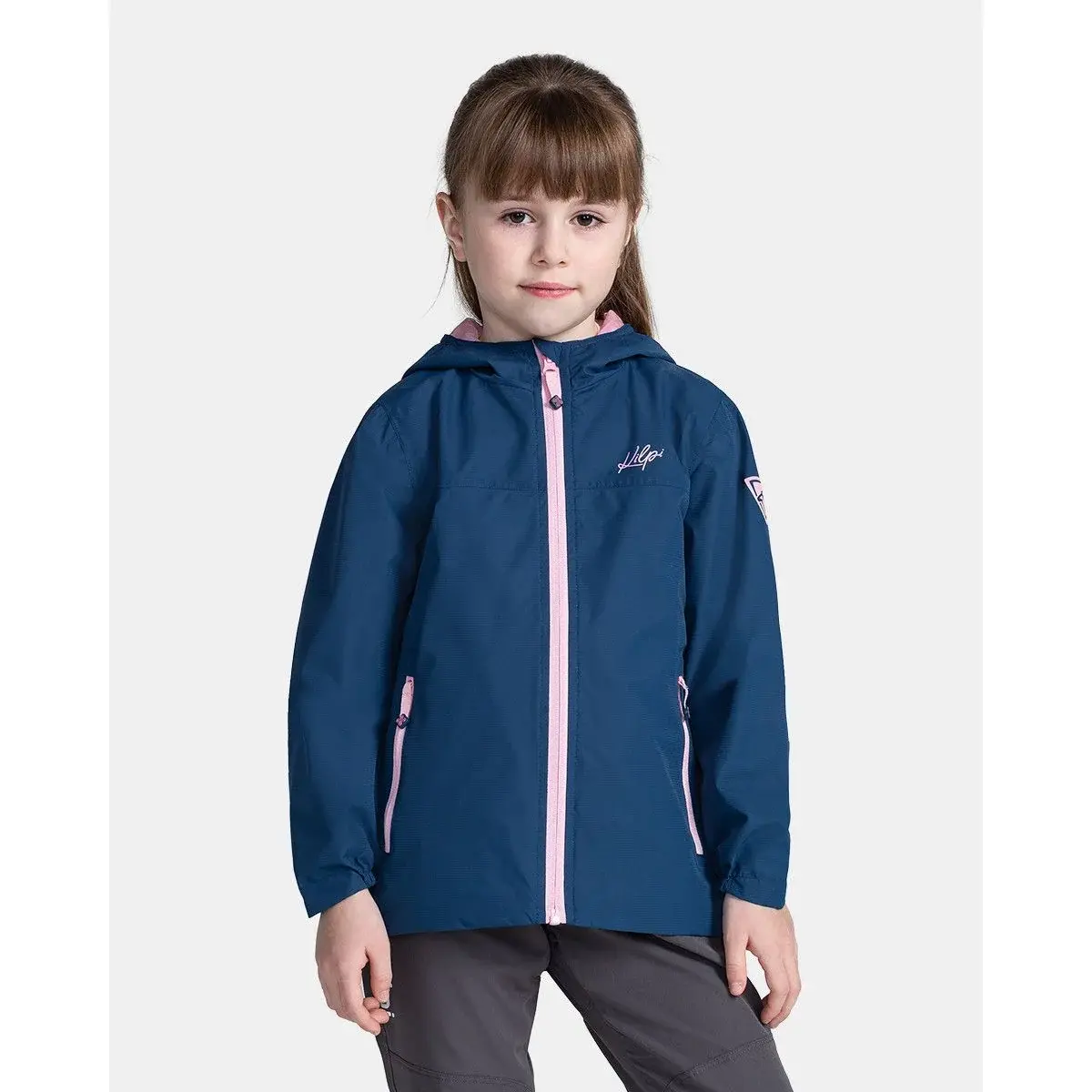 Kilpi Meisjes outdoorjas Kilpi Orleti-JG donkerblauw