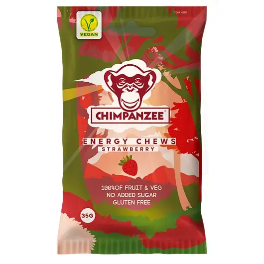 Chimpanzee Energiesnoepjes Chimpanzee Strawberry 35g
