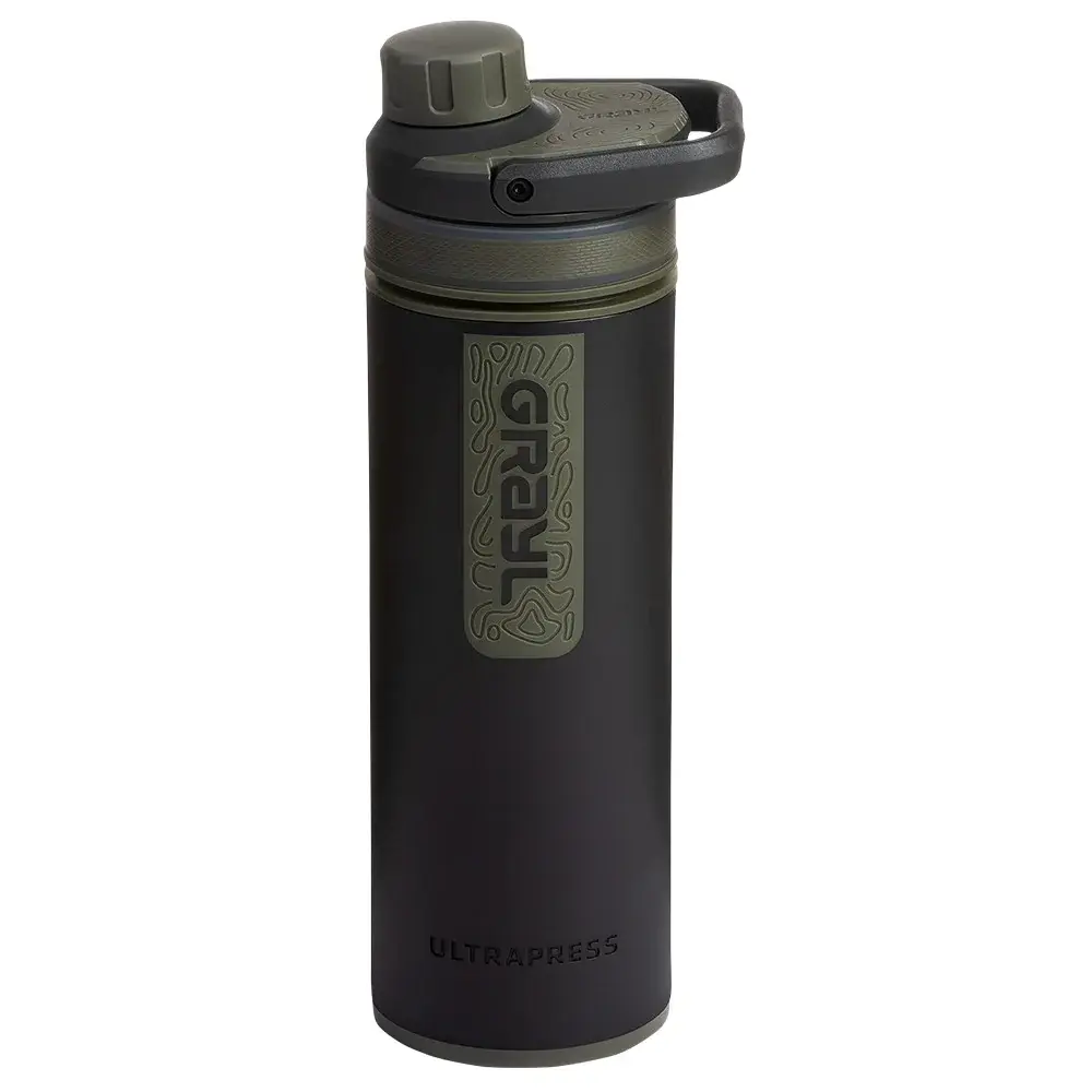Grayl Filtersysteem Grayl UltraPress® Purifier Bottle Camp Black 500ml