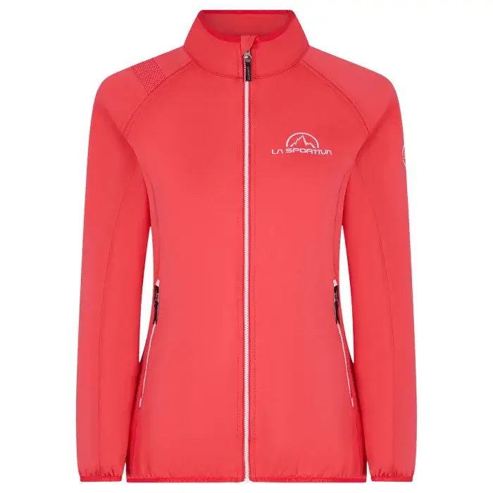 Dames fleecetrui La Sportiva Promo Fleece hibiscus