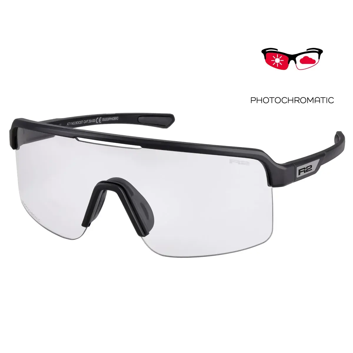 R2 Fotochromatische sportzonnebril R2 BOOST AT114G