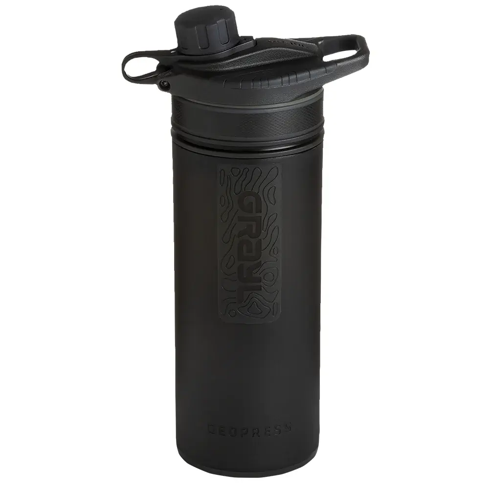 Grayl Waterfilters Grayl Geopress Purifier Covert Black 0,71 l