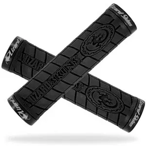 Lizard Skins Fietshandvatten Lizard Skins Lock-On Logo Black
