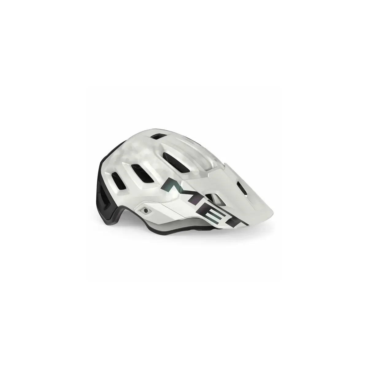 MET All-mountain fietshelm MET Roam MIPS wit iridescent
