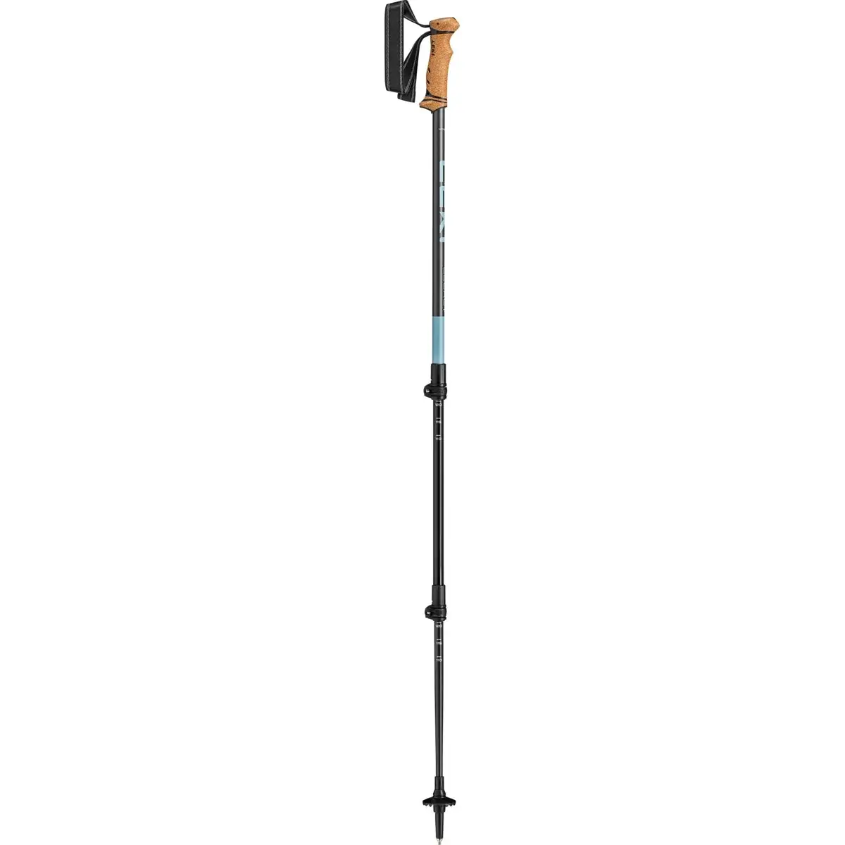 Leki Stokken Leki Legacy, greyblue-dark anthracite, 110-145cm