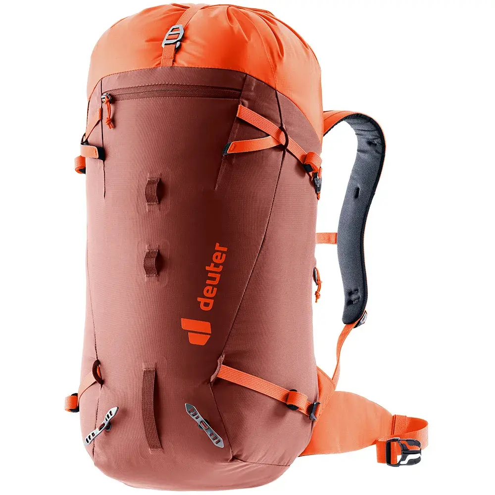 Klimrugzak Deuter Guide One size 30L Redwood/papaya