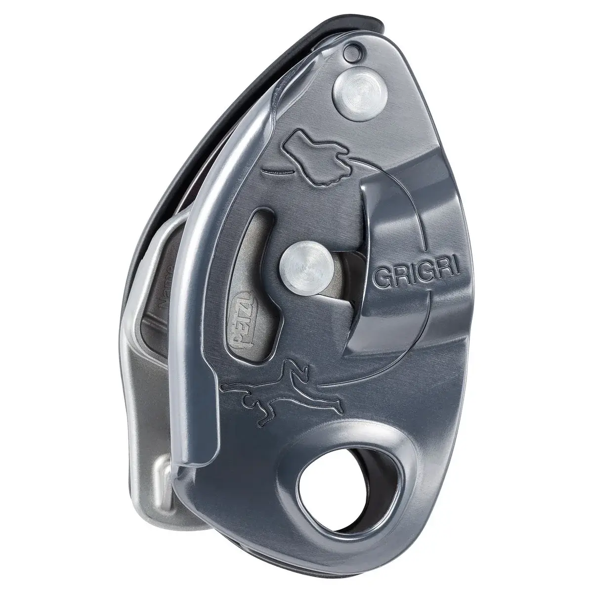 Petzl Zekeringsapparaat Petzl GriGri grijs