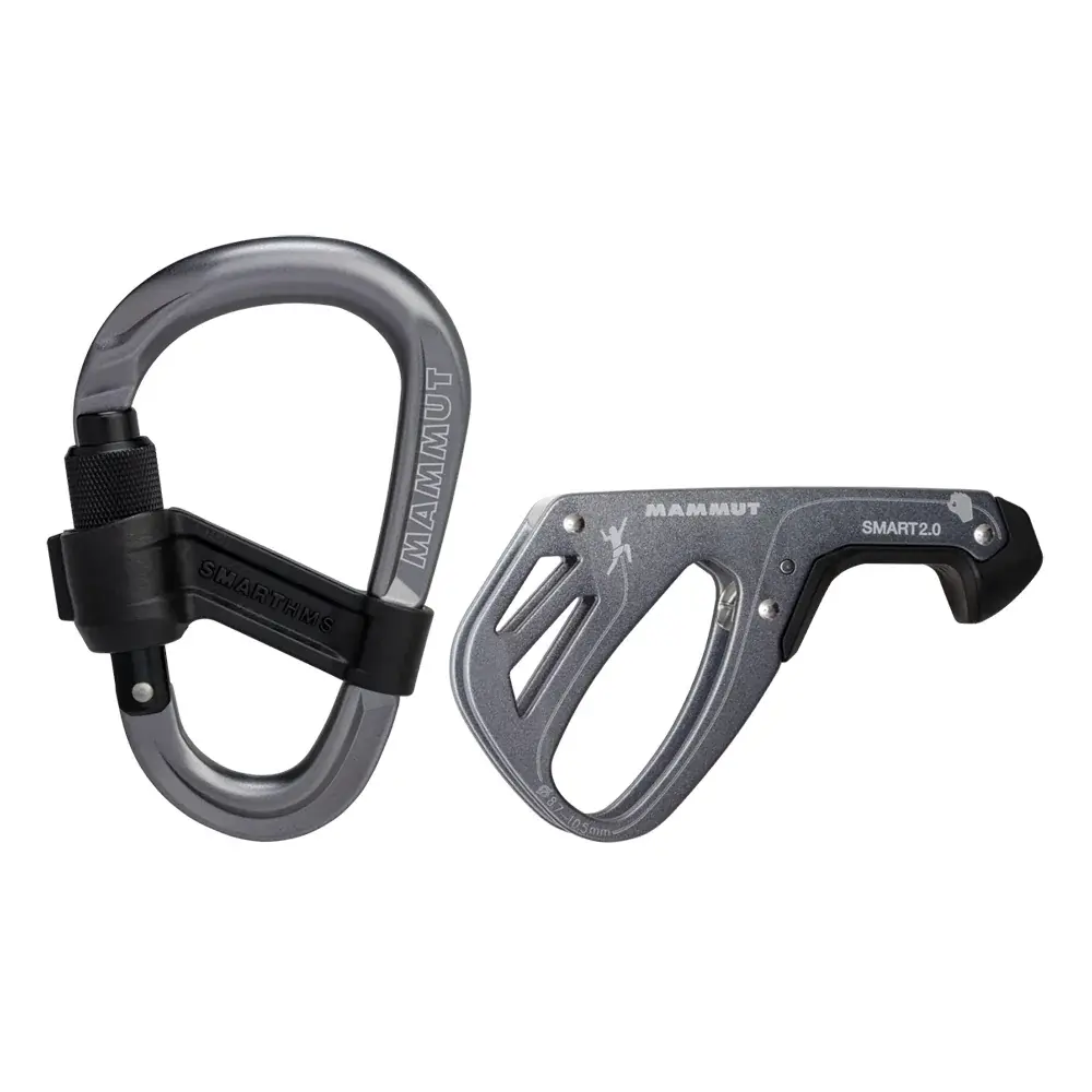 Mammut Zekeringsset Mammut Smart 2.0 Belay Package grey
