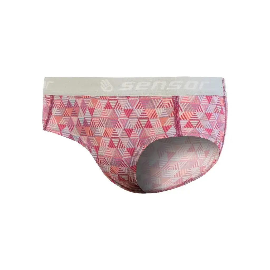 Sensor Slip Sensor Merino Impress lilla/pattern
