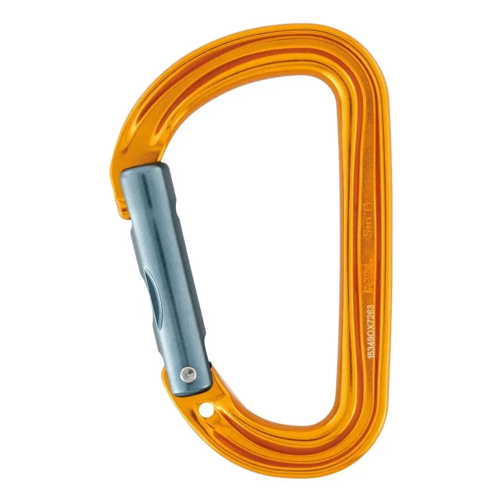 Karabiner Petzl Sm´D Wall oranje