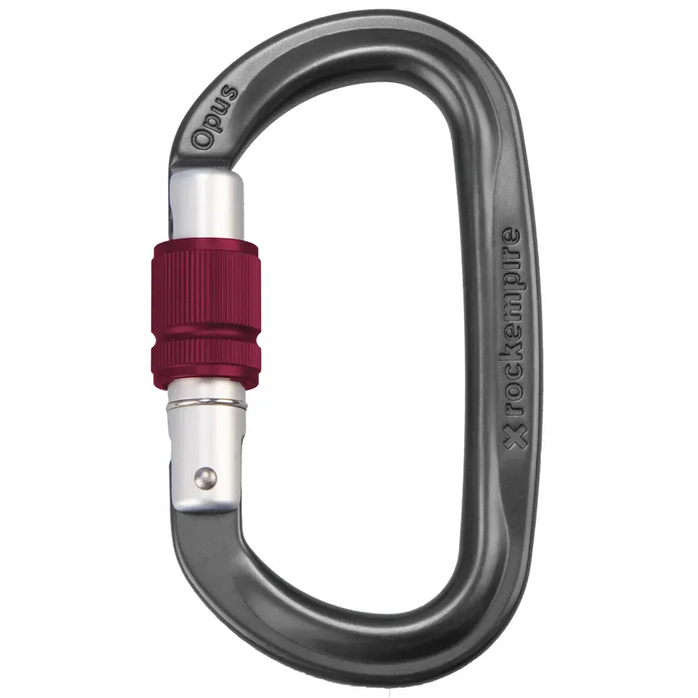 Rock Empire Karabiner Rock Empire Opus AL O-KL-S zilver one size