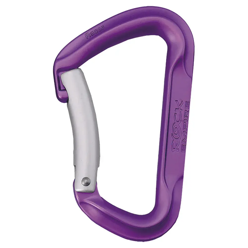 Rock Empire Karabiner Rock Empire Racer Bent Paars