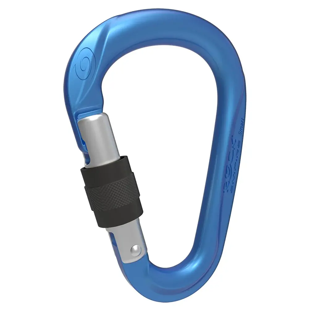 Rock Empire Karabiner Rock Empire Smart Screw Azuurblauw
