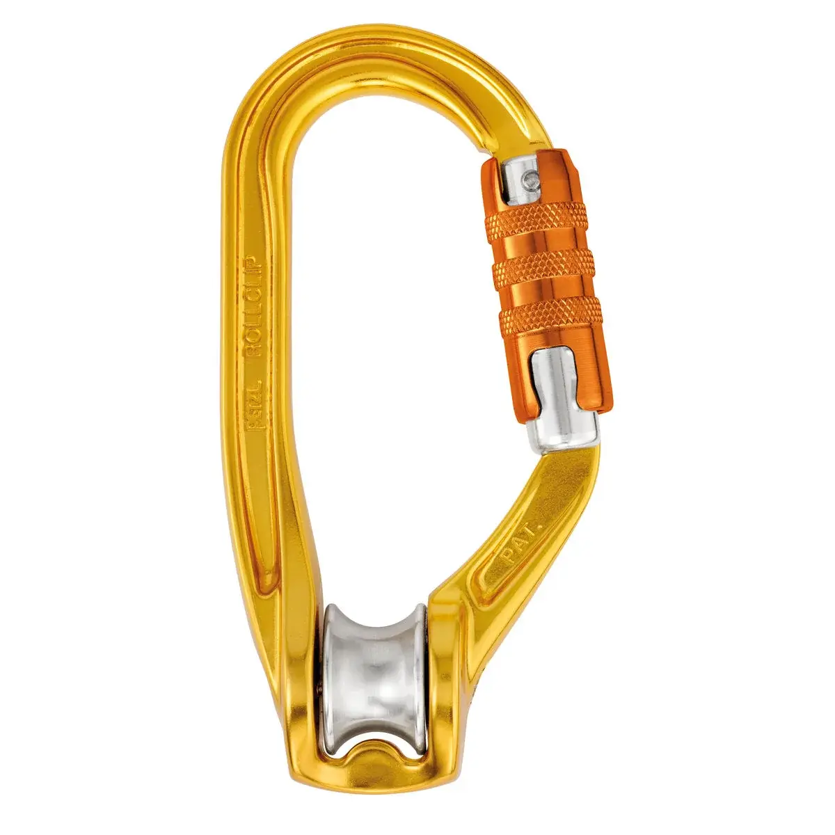 Karabiner met katrol Petzl Rollclip A Triact-Lock